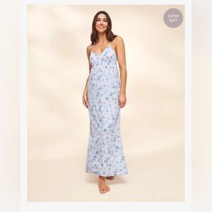 NTW La Vie en Rose Women's Floral Super Soft Long Nightie - Size: Small